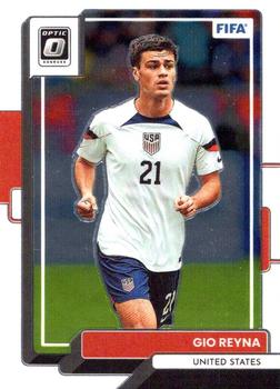Gio Reyna USA Panini Donruss Soccer 2022/23 Optic #170